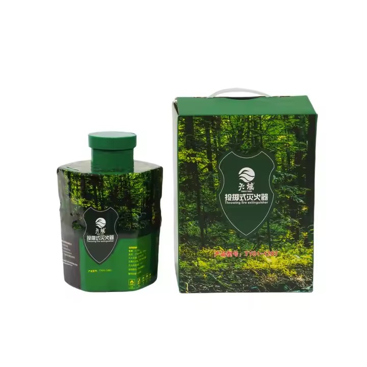 Полуавтоматический огнетушитель броскового типа весом 1,2 кг — идеально подходит для предотвращения лесных пожаров — быстрое и эффективное решение для тушения