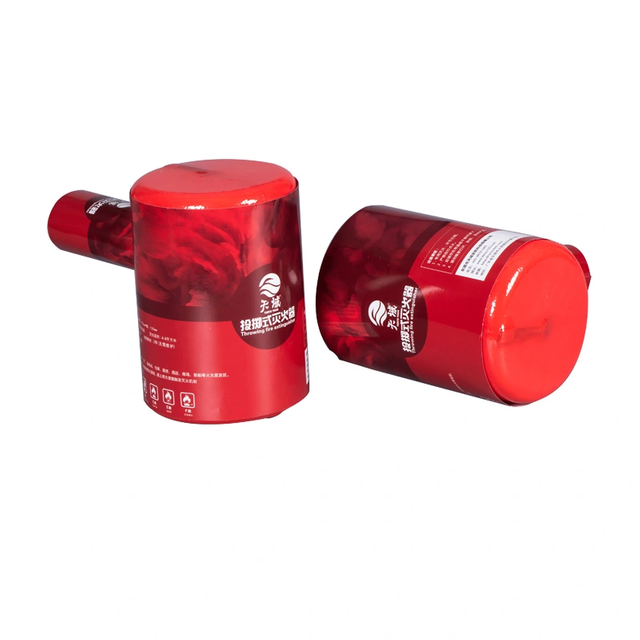 Estintore da lancio da 0,8 kg - Leggero, portatile e ad azione rapida - Ideale per casa, ufficio e veicoli