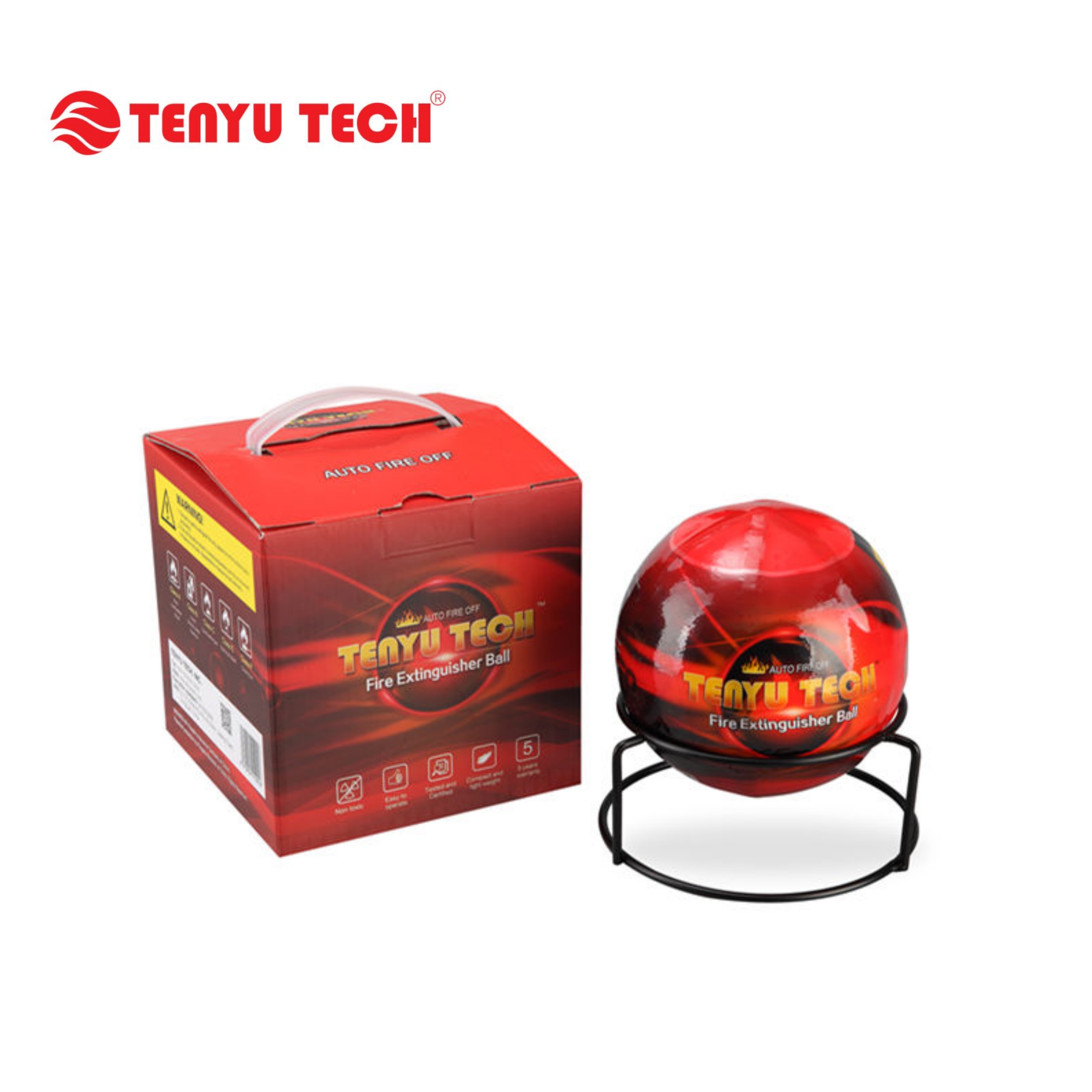 2.8 किग्रा फायर बॉल एक्सटिंग्विशर सर्टिफिकेट/फेंकने योग्य फैक्टरी सिंपल ऑपरेशन फायर एक्सटिंग्विशर के साथ