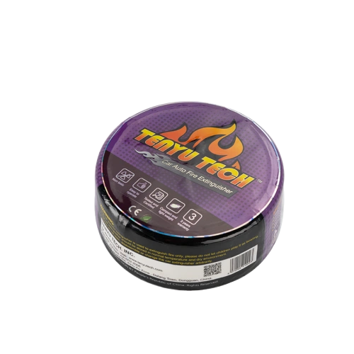 Extintor de incendios port&aacute;til para autom&oacute;vil, extintor de incendios en polvo qu&iacute;mico seco port&aacute;til de 0,8 kg 90% polvo qu&iacute;mico ABC