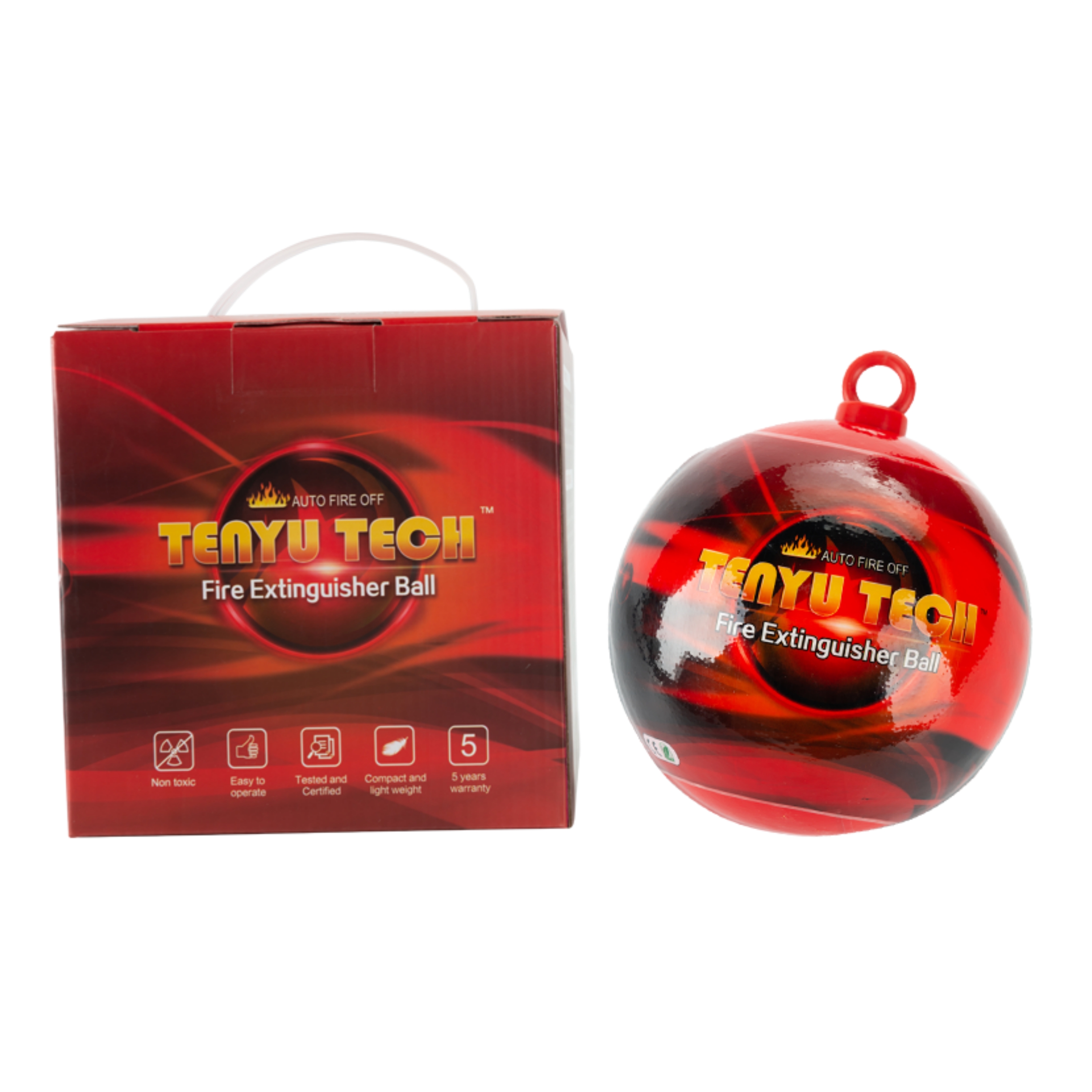 Sertifikatlı / Atılan Zavod Sadə İstismar Yanğıns&ouml;nd&uuml;rən ilə 1,35 kq Yanğın Topu S&ouml;nd&uuml;r&uuml;c&uuml;